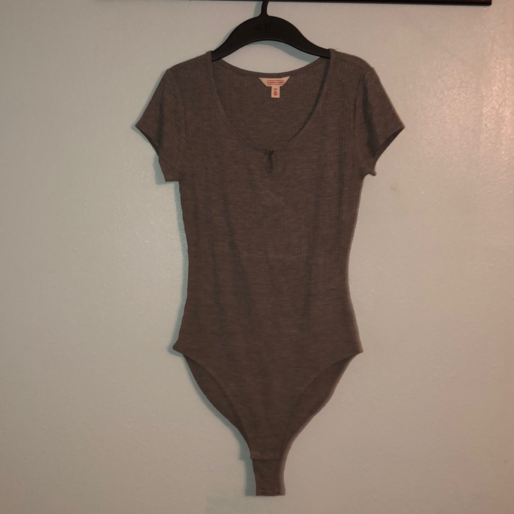 Grey bodysuit